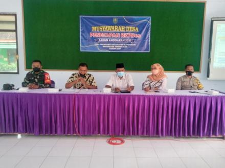 MUSDES PENETAPAN RKPDes Tahun 2022